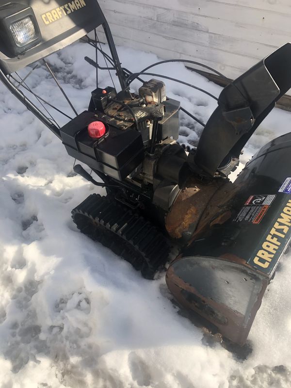 Craftsman 9hp 26” wide track drive snowblower for Sale in Haverhill, MA