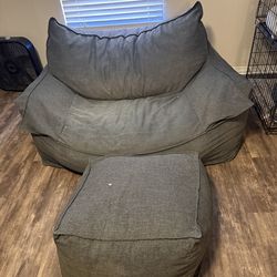 Big Joe Loveseat & Ottoman
