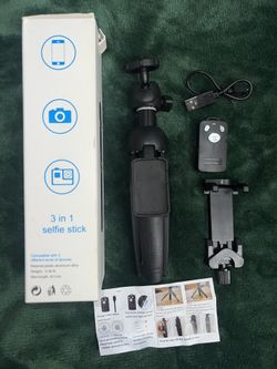 3 In 1 Selfie Stick