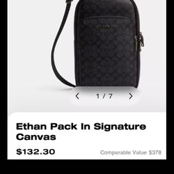 Coach backpack 
