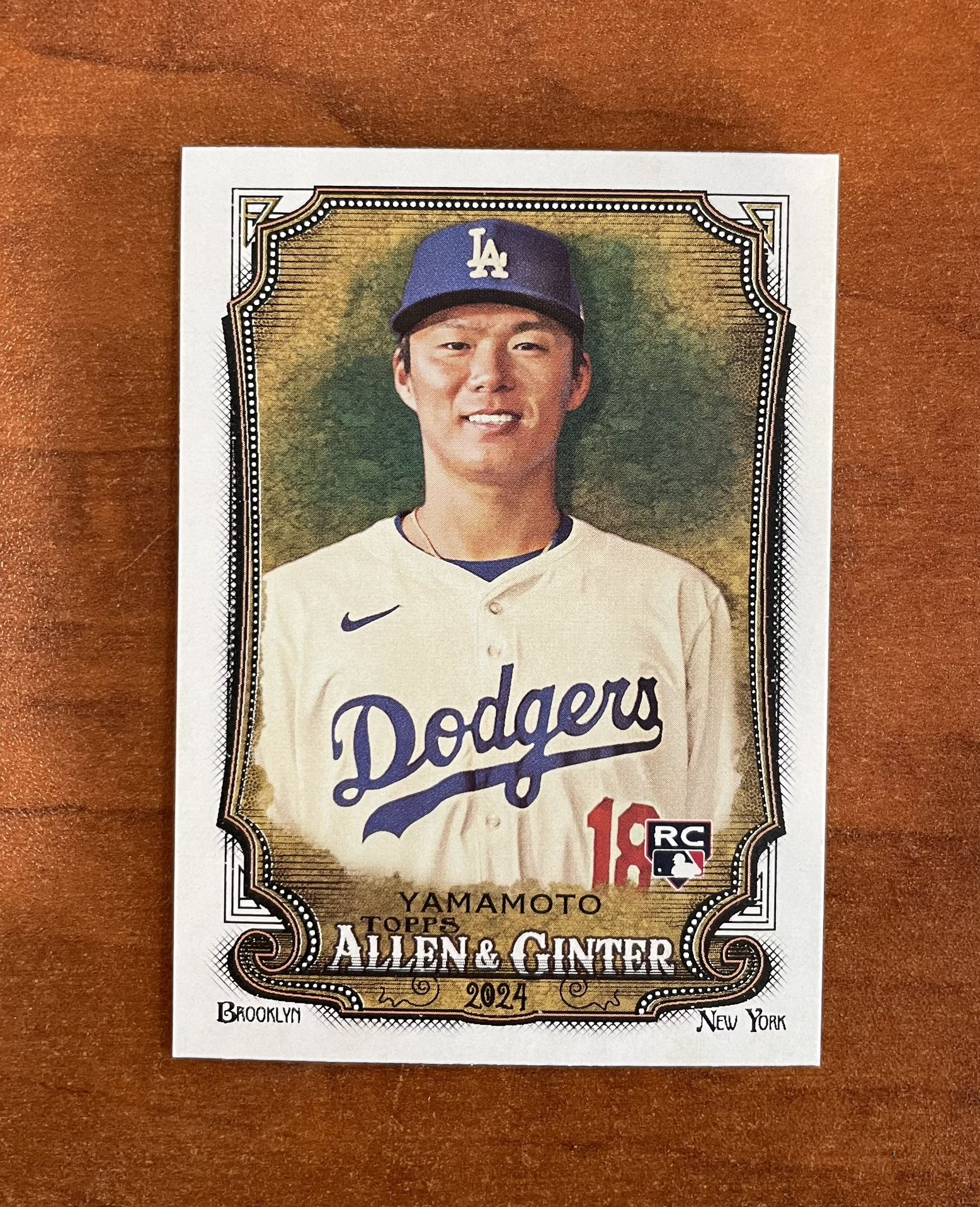 Topps 2024 Allen & Ginter YOSHINOBU YAMAMOTO