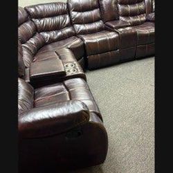 New Reclining Sectional Sofa  Including Free Delivery