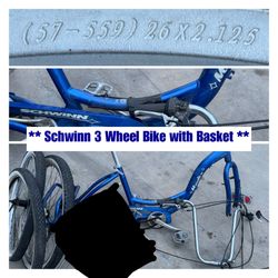 Schwinn 3 Wheel Bike