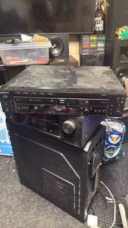 Sony RCD-W500C 5 Disc CD changer and recorder