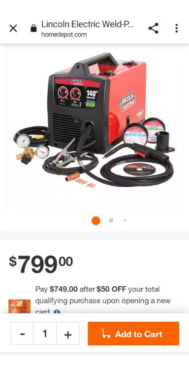 This Is A Lincoln Electric Welder Pack