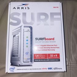 ARRIS SURFboard SB6190 DOCSIS 3.0 Cable Modem Gently Used Computer Networking