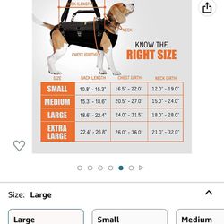 NeoAlly Dog Lift Harness