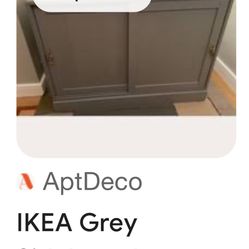 Side Table Cabinet Excellent Condition