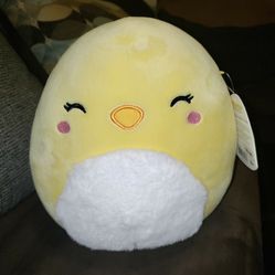 Squishmallows Chuck The Chick by KellyToy NEW! 