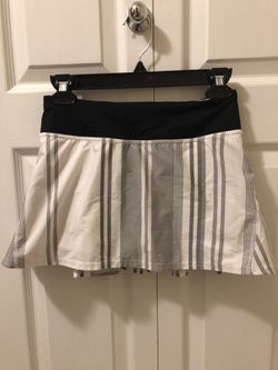 Lululemon Run Pace Setter Skirt Stripes (Size 2)