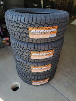 275 55 20 NEW TIRES SILVERADO SUBURBAN AVALANCHE TAHOE SIERRA F150 RAM RUBICON SAHARA GLADIATOR TUNDRA TITAN 