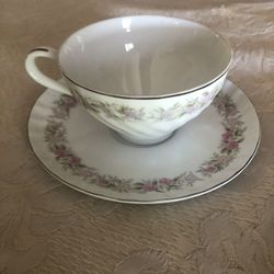 Cup And Saucer Set, Dansico Brand