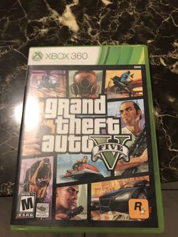 Grand theft auto V GTA 5 Xbox 360