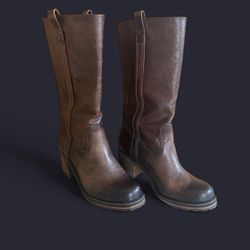 Cleo & Wolf Leather Boots 