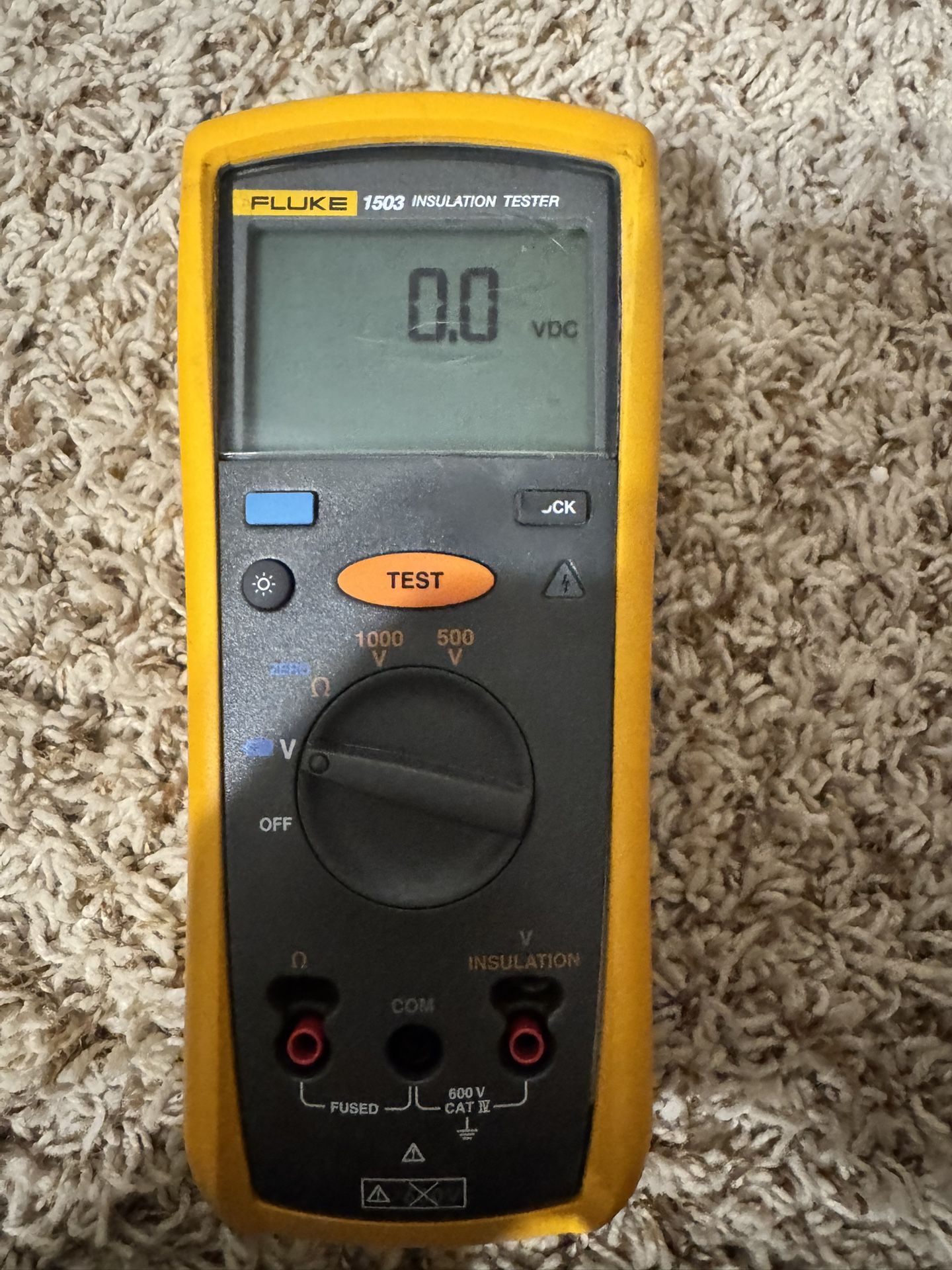 1503 Fluke Megger