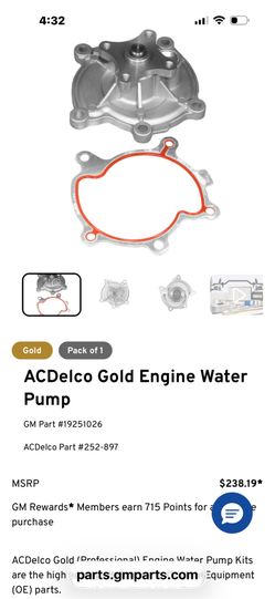 Engine Water Pump OEM