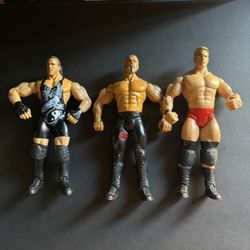 WWE Scott Steiner,RVD & JBL Action Figures