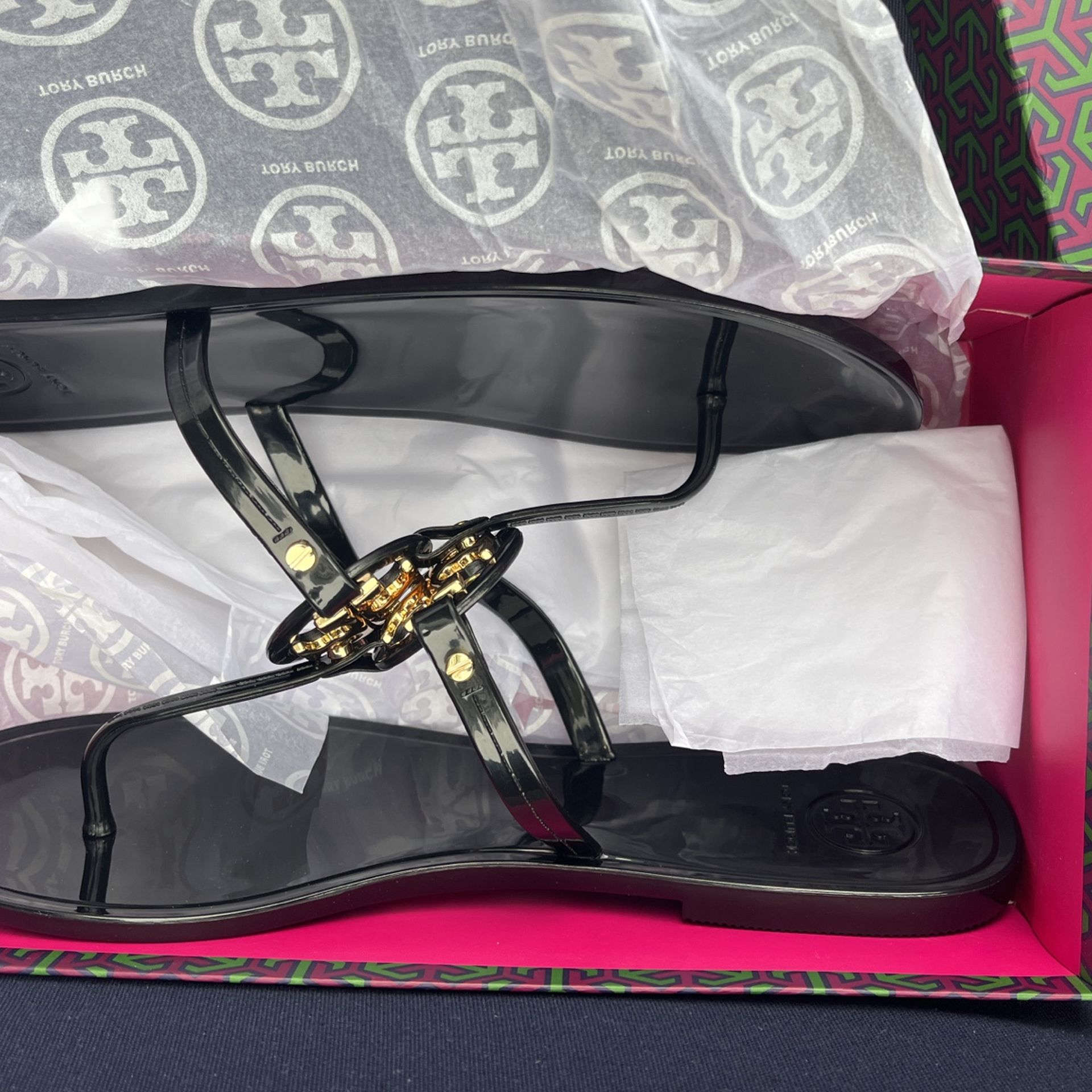 Tory Burch Mini Miller Flat Thong Size 9