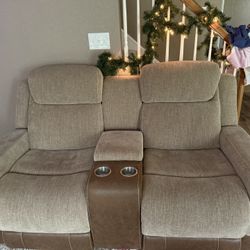 Reclining Sofa And Loveseat 