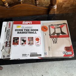 ESPN door basketball hoop
