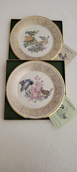 Lenox and Boehm Beautiful Collectables Plates.
