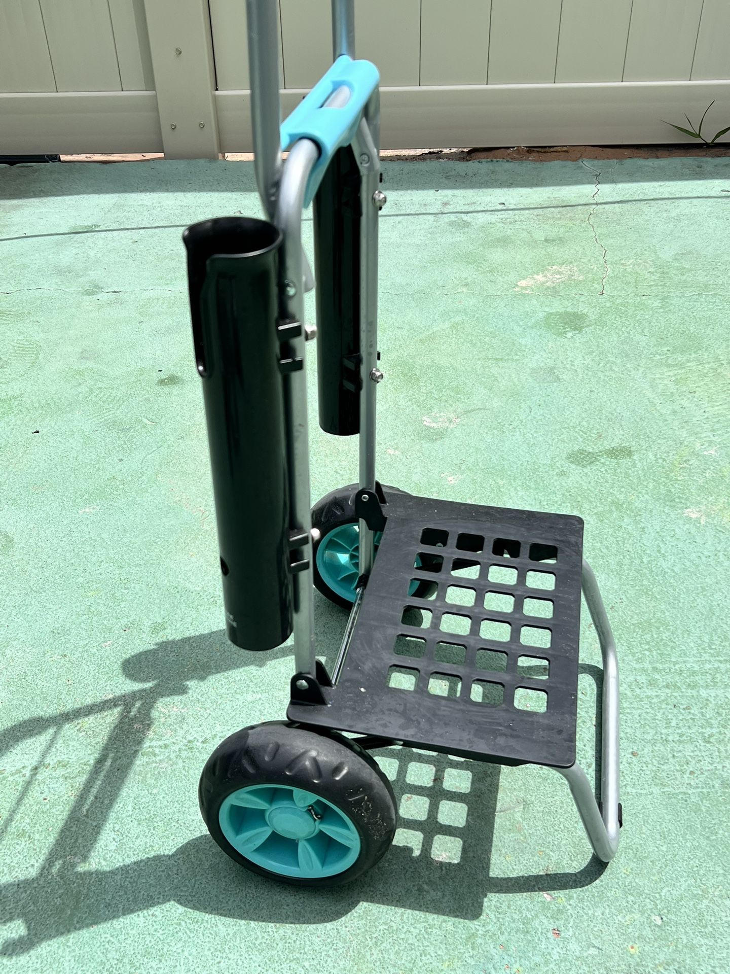 Fishing Bucket Cart Lightweight With 2 Rod Holders