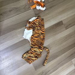Dog Tiger Costume 