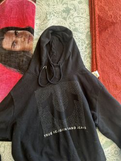 true religion hoodie with diamonds
