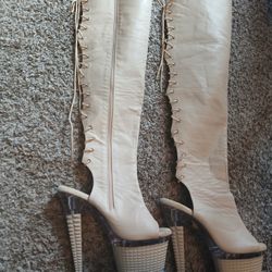 Long Heel Boots 