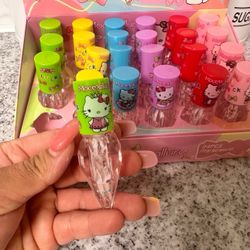 Hello Kitty Cristal Lip Glosses Set Of 6 