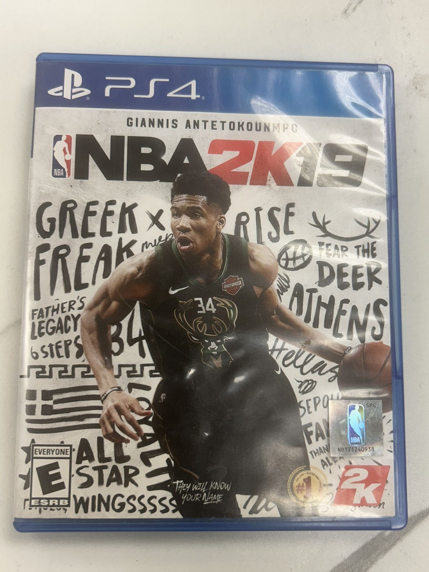 NBA 2K19 – PS4 Game – Giannis Antetokounmpo Cover