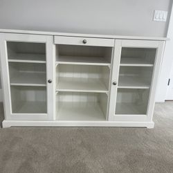 IKEA Tv Stand/ Glass Dresser 