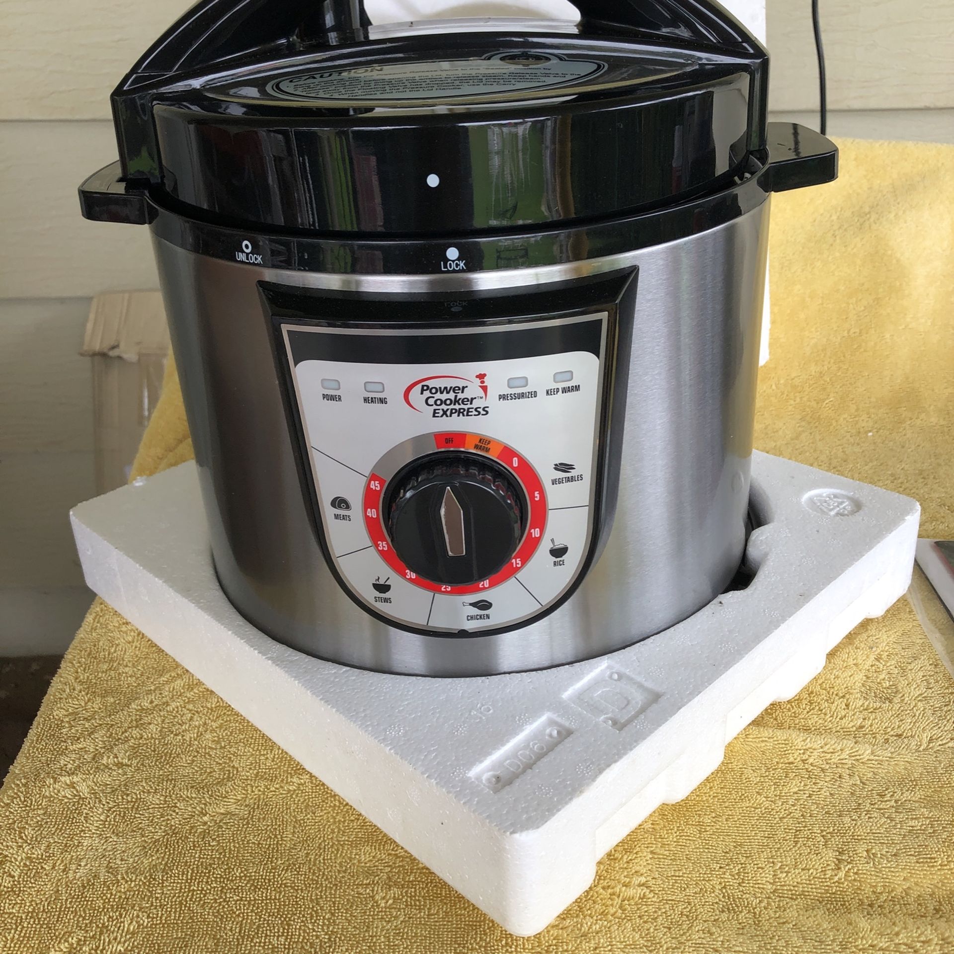 Power Cooker Express 6qt Digital Pressure Cooker