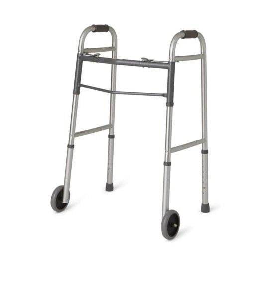 Guardian G30757W Easy Care Adult Folding Walker