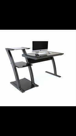 Black desk