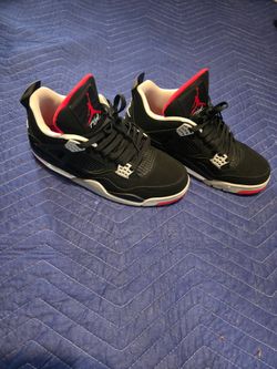 Jordan Bred 4's Size 9.5 Men