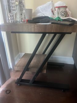 Z stand- end table, computer stand