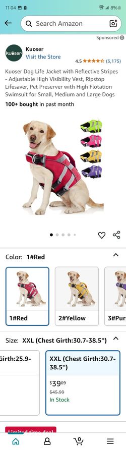 Dog Life Jacket XXL