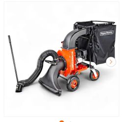 NEW IN BOX SuperHandy Leaf Vacuum & Wood Chipper – 7 HP 209cc Gas Engine, 6 Bushel Collection Bag, 10:1 Mulch Ratio, Dual Function