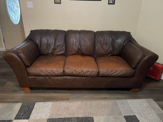 Leather Couch