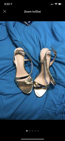 Calvin Klein Gold Heels