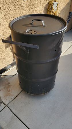Custom Oil Drum Smoker