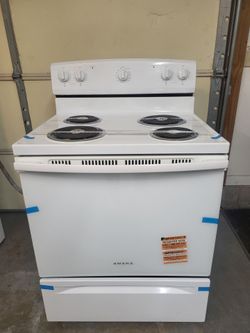 New amana electric stove (Delivery Available)