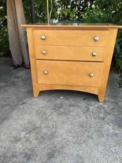 Bedroom Dresser, Mirror & Nightstand