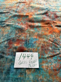 RUG, #1444, Coral Reef, 9 x 12
