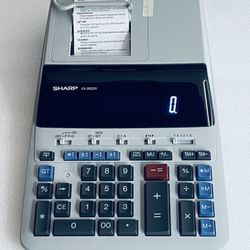 New Open Box Sharp VX-2652H Commercial 12-Digit Electronic Printing Calculator