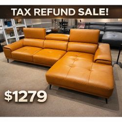 Contemporary  Living room sectional sofa 110.5"W X 68"D X 29"H