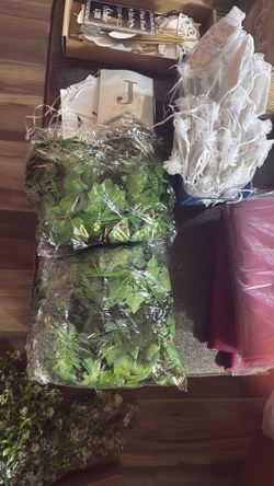Vines and flowers decor