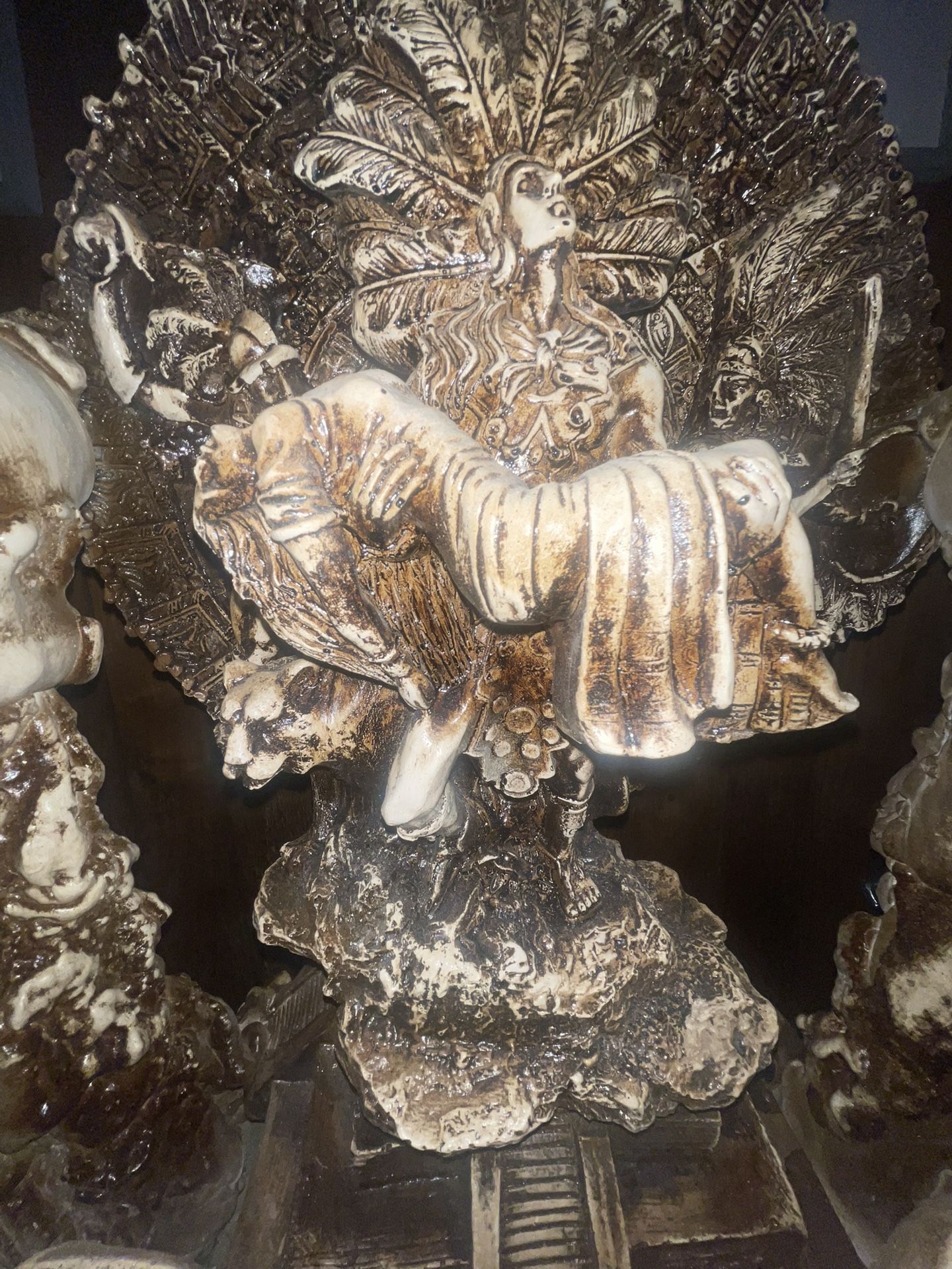 Aztec Water Fountain