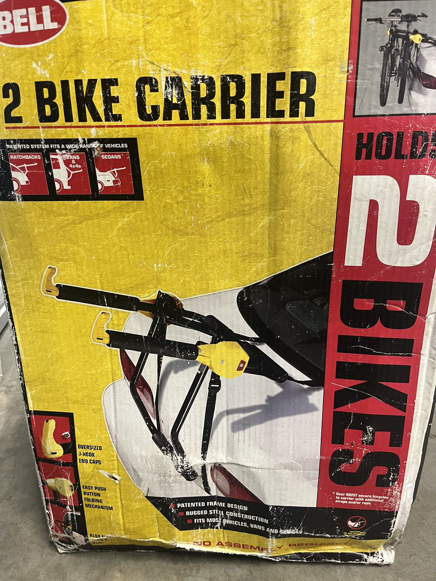 2 Bicycle Carrier Rack